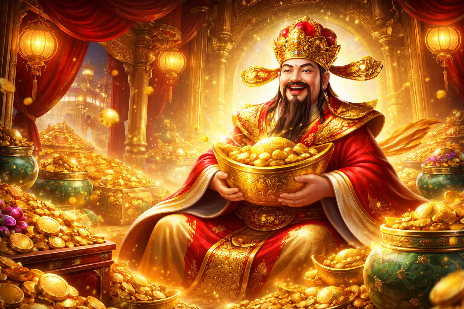 Hình ảnh game mới ra mắt với các biểu tượng game bài, nổ hũ, bắn cá